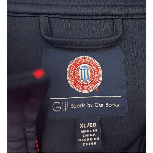 University of Arizona G-III Sports by Carl Banks XL 1/4 Zip Pullover Jacket - Picture 8 of 9